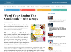 Win a copy of ‘Feed Your Brain: The Cookbook’