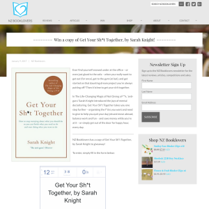 Win a copy of Get Your Sh*t Together, by Sarah Knight!