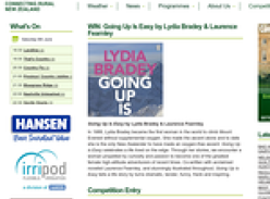 Win a copy of Going Up Is Easy by Lydia Bradey & Laurence Fearnley