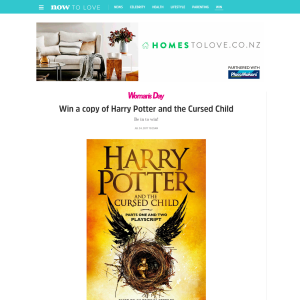 Win a copy of Harry Potter and the Cursed Child