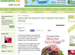 Win a copy of Healthy Fast-Food by the Family
