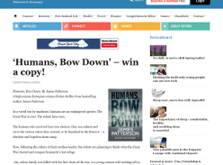 Win a copy of Humans, Bow Down