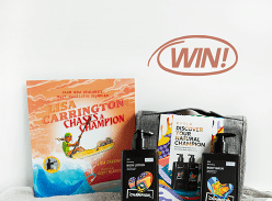 Win a copy of Lisa Carrington Chases a Champion and Evolu Champion Range