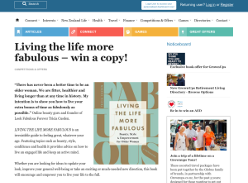 Win a copy of Living the life more fabulous