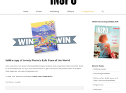 Win a copy of Lonely Planet’s Epic Runs of the World