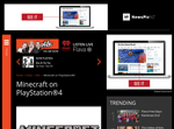 Win a copy of Minecraft for PlayStation4