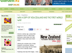 Win a copy of New Zealand and The First World War