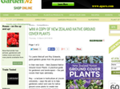 Win a copy of New Zealand Native Ground Cover Plants