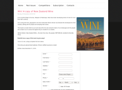 Win! A copy of New Zealand Wine