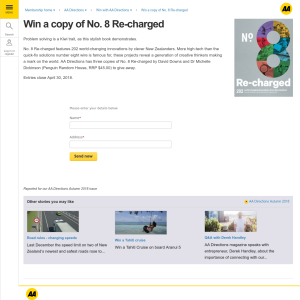 Win a copy of No. 8 Re-charged
