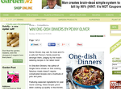 Win a copy of One-dish Dinners by Penny Oliver