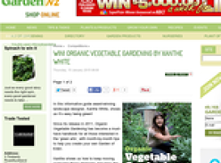 Win a copy of Organic Vegetable Gardening