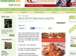 Win a copy of Pizza, Pasta & Risotto