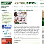 Win a copy of Primal Kitchen by Sarah Dueweke