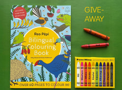 Win a Copy of Reo Pepi Bilingual Colouring Book
