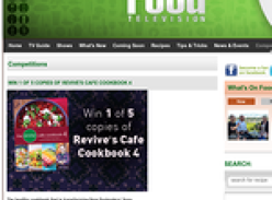 Win a copy of Revive's Cafe Cookbook