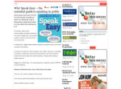 Win a copy of Speak Easy ? the essential guide to speaking in public