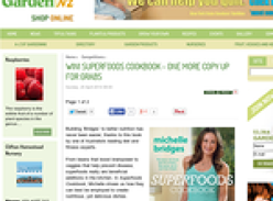Win a Copy of Superfoods Cookbook