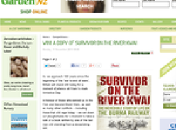 Win! A copy of Survivor on the River Kwai