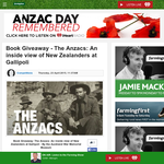 Win a copy of The Anzacs: An inside view of New Zealanders at Gallipoli