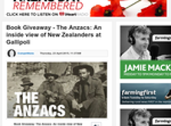 Win a copy of The Anzacs: An inside view of New Zealanders at Gallipoli