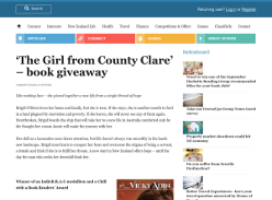 Win a copy of ?The Girl from County Clare?