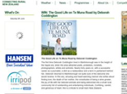 Win a copy of The Good Life on Te Muna Road by Deborah Coddington