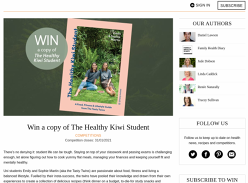 Win a copy of The Healthy Kiwi Student