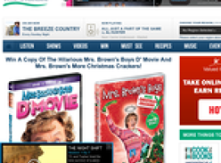 Win A Copy Of The Hilarious Mrs. Brown's Boys D' Movie And Mrs. Brown's More Christmas Crackers!