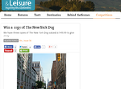 Win a copy of The New York Dog