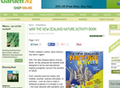 Win a copy of The New Zealand Nature Activity Book