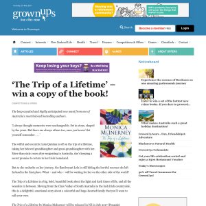 Win a copy of The Trip of a Lifetime