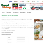 Win a copy of Union Jax by Jax Hamilton