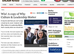 Win A copy of Why Culture & Leadership Matter