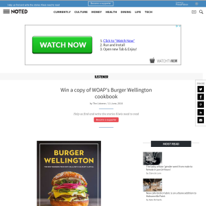 Win a copy of WOAP's Burger Wellington cookbook