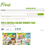 Win a Crayola Colour Wonder Pack