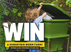 Win a Creepy Crawly Hungry Bin Worm Farm