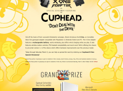 Win a Cuphead Xbox One S Bundle
