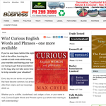 Win a Curious English Words and Phrases Book