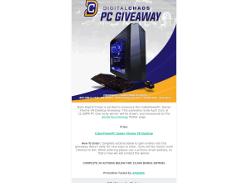 Win a CyberPowerPC Gamer Xtreme VR Desktop