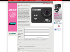 Win a Dazzne P3 Action Camera 