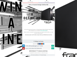 Win a Define R6 Solid Panel Silent Mid-Tower Chassis