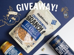 Win a delicious prize pack, including a bag of Hubbards!