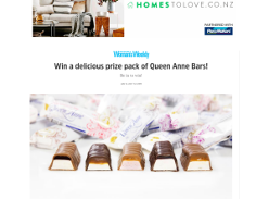 Win a delicious prize pack of Queen Anne Bars