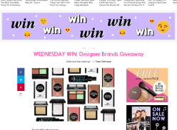 Win a Designer Brands make up pack