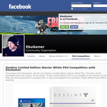 Win a Destiny Limited Edition Glacier White PS4 - EbuGamer
