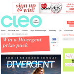 Win a Divergent prize pack
