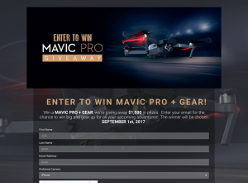 Win a DJI Mavic Pro & Gear Bundle