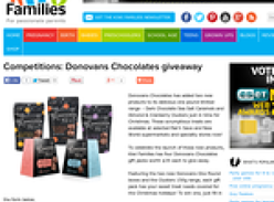 Win a Donovans Chocolate Gift Pack