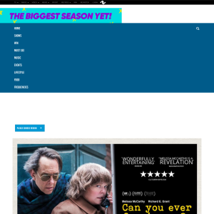 Win a double movie pass to Can You Ever Forgive Me?